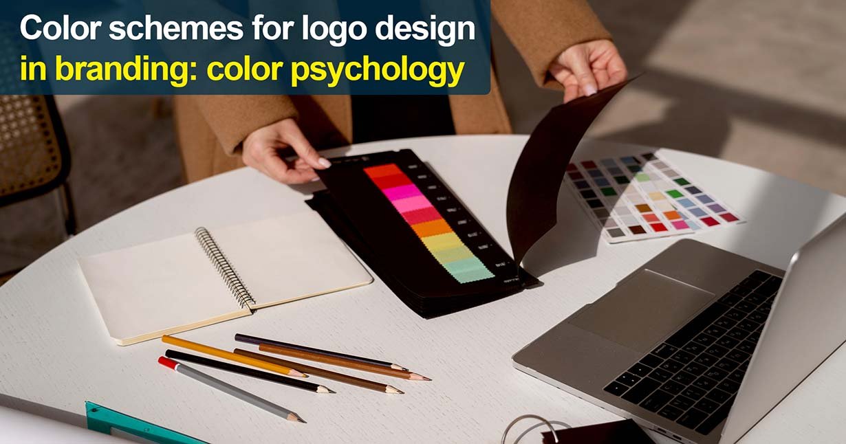 Color schemes for logo design in branding: color psychology