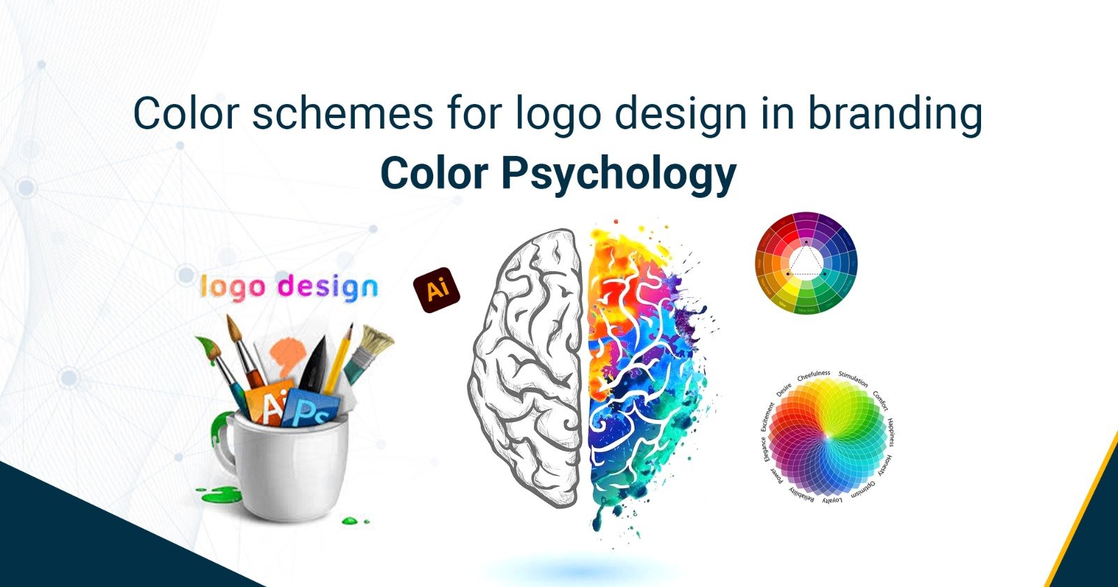 Color schemes for logo design in branding: color psychology